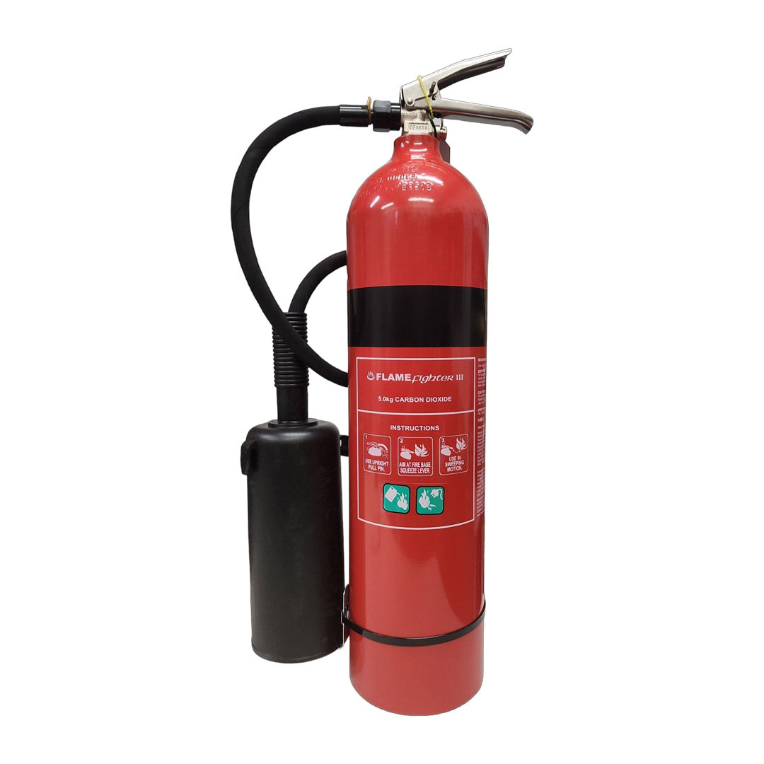 Flamefighter III 5kg CO2 Extinguishers – pslfireandsafety.co.nz