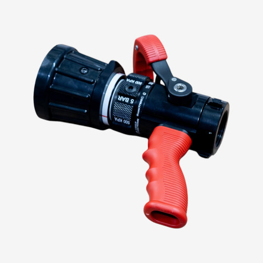 TFT 1.5" ThunderFog Nozzle BSP Swivel INlet 5 Bar 110-750 LPM - Red Bale & Pistol Grip