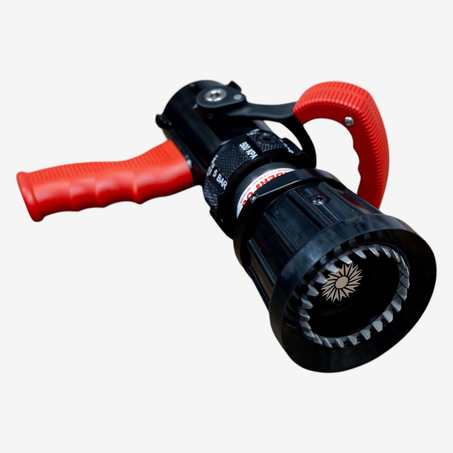 TFT 1.5" ThunderFog Nozzle BSP Swivel INlet 5 Bar 110-750 LPM - Red Bale & Pistol Grip